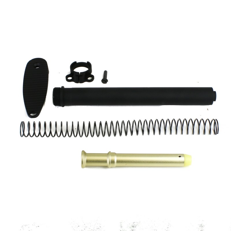 AR15 Skeleton Fixed Stock Buffer Tube Kit
